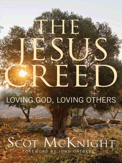 Cover image for The Jesus Creed